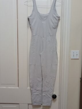 NWT ETHIKA VIBRANT GRAY FULL  BODY ROMPER. SLIM! SEXY! FIRM! YOU! Built-in Bra